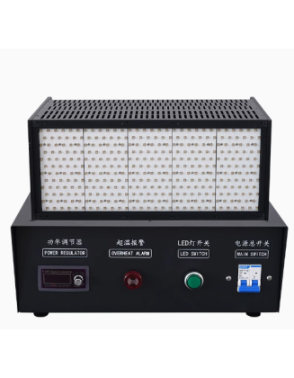 UVLED curing lamp UV LED surface light source 150*350mm high power low temperature UV machine green oil light curing lamp