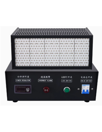 UVLED curing lamp UV LED surface light source 150*350mm high power low temperature UV machine green oil light curing lamp